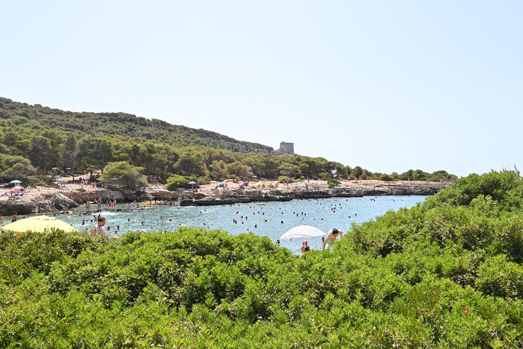 Porto Selvaggio,una de las playas imprescindibles de la Puglia