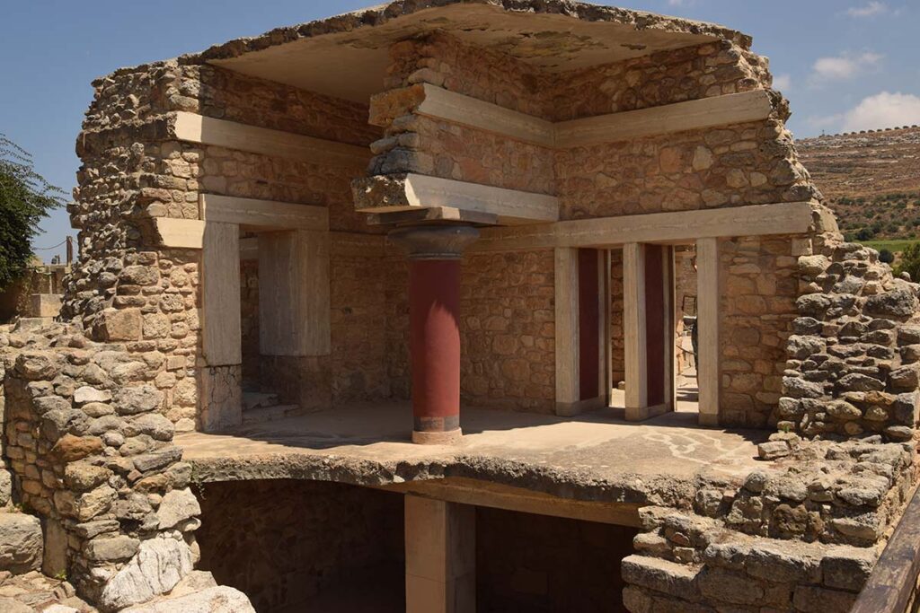 Ruta por Creta en 7 días: Palacio de Knossos